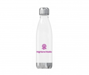 Highland Radio Clear Water Bottle